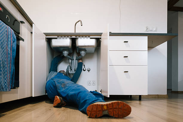 Professional Plumbing technician working in Platteville, WI